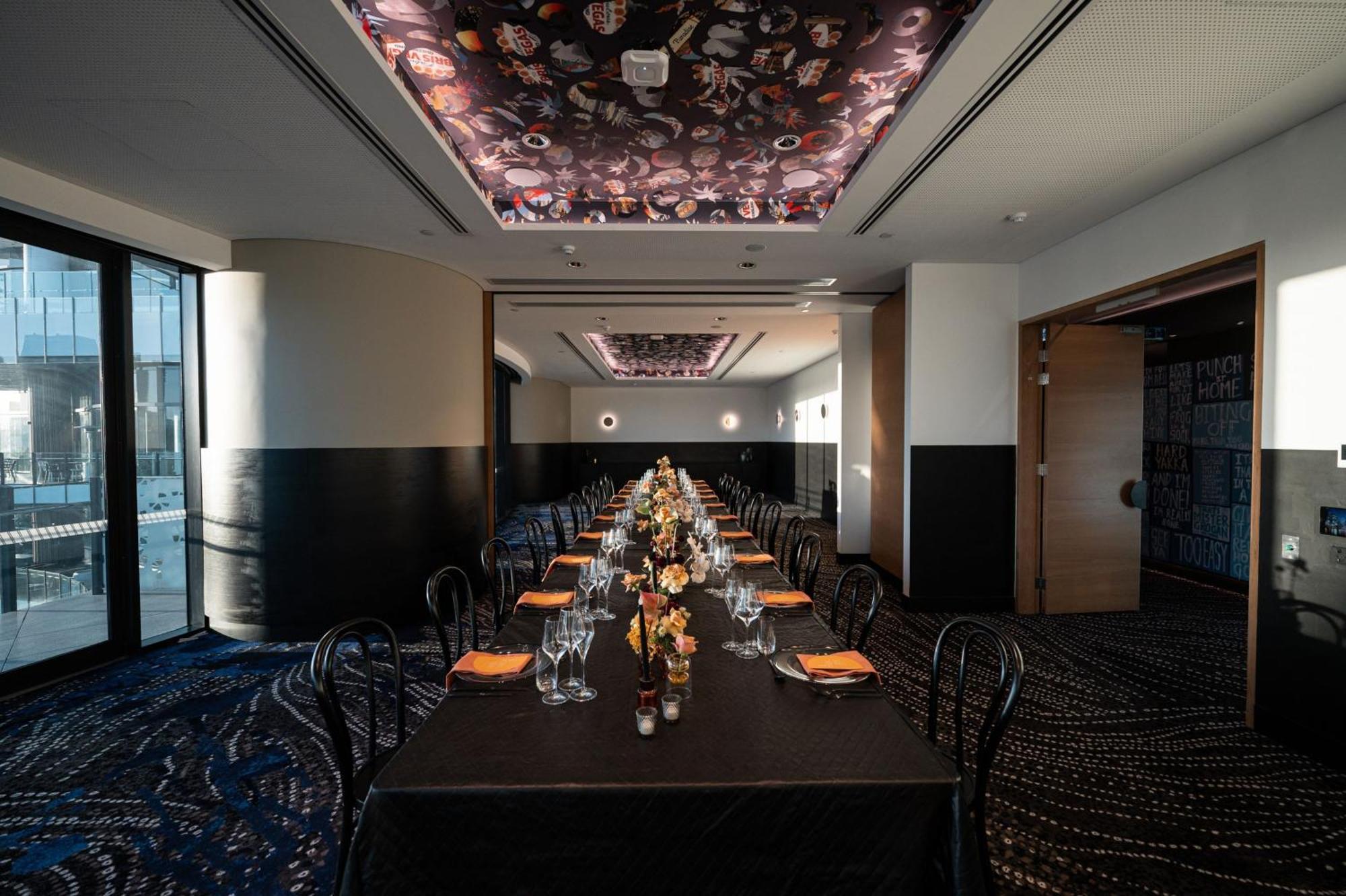 W Brisbane Otel Dış mekan fotoğraf Private dining room